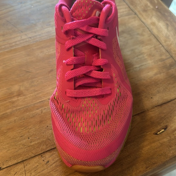 Nike Air Max Women's Pink Yellow Running US Shoes Tennis - Picture 6 of 11